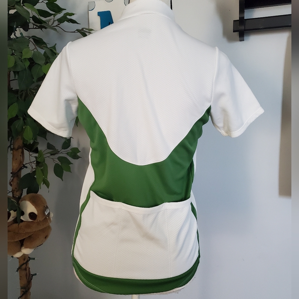 NIKE Vintage Fit Dry 3/4 Zip Cycling Jersey Pockets M